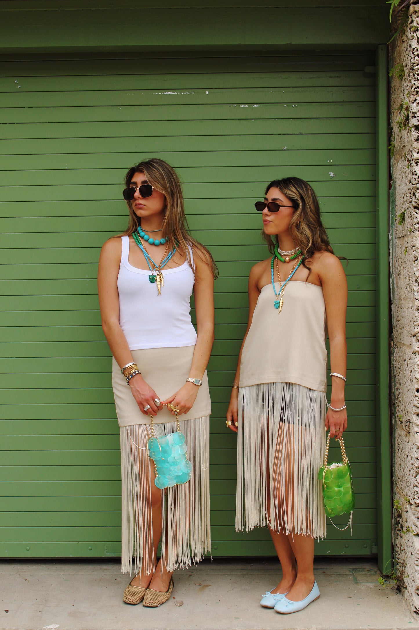 The Coastal Beaded Muse Necklace