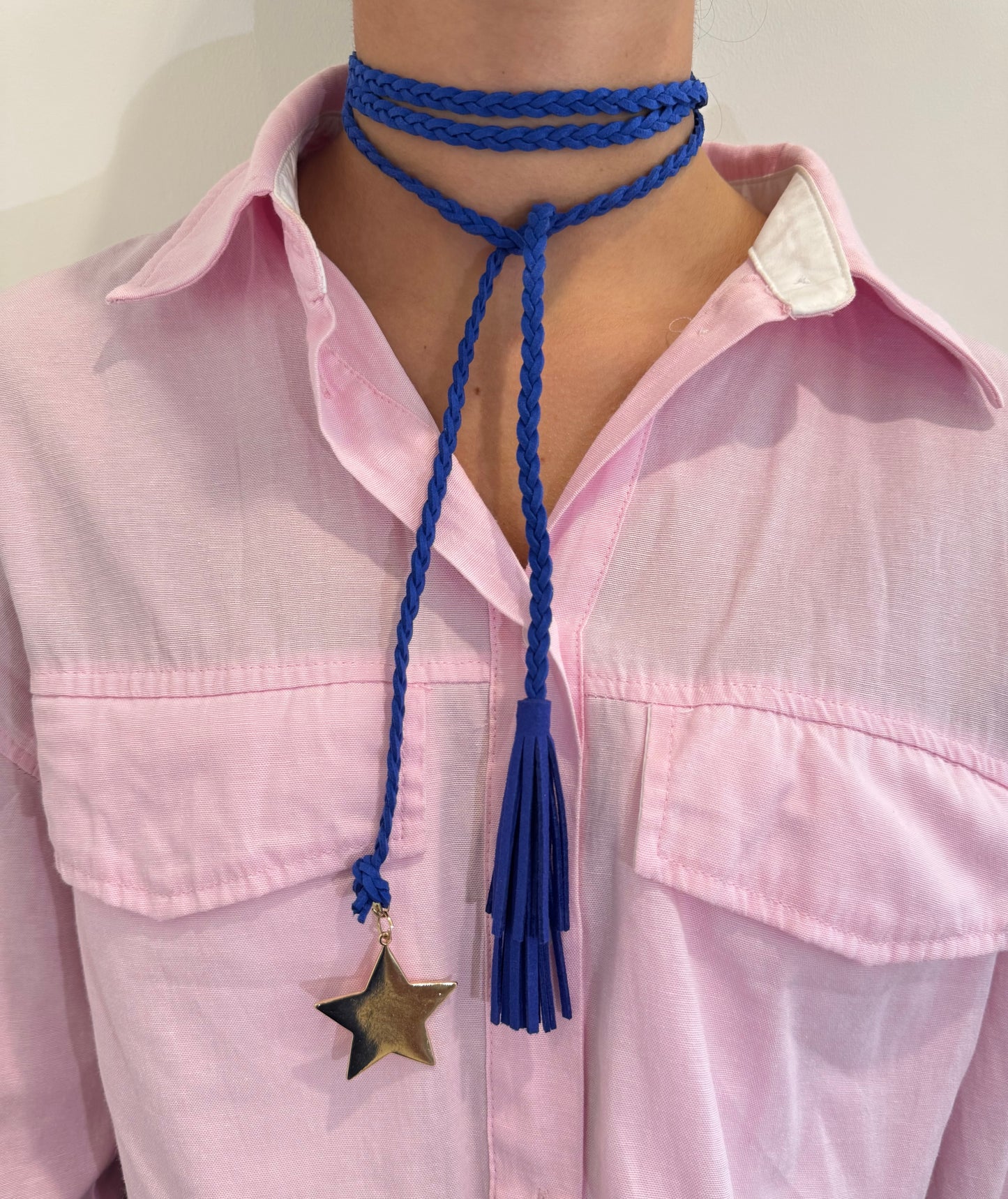 The Suede Wrap Necklace