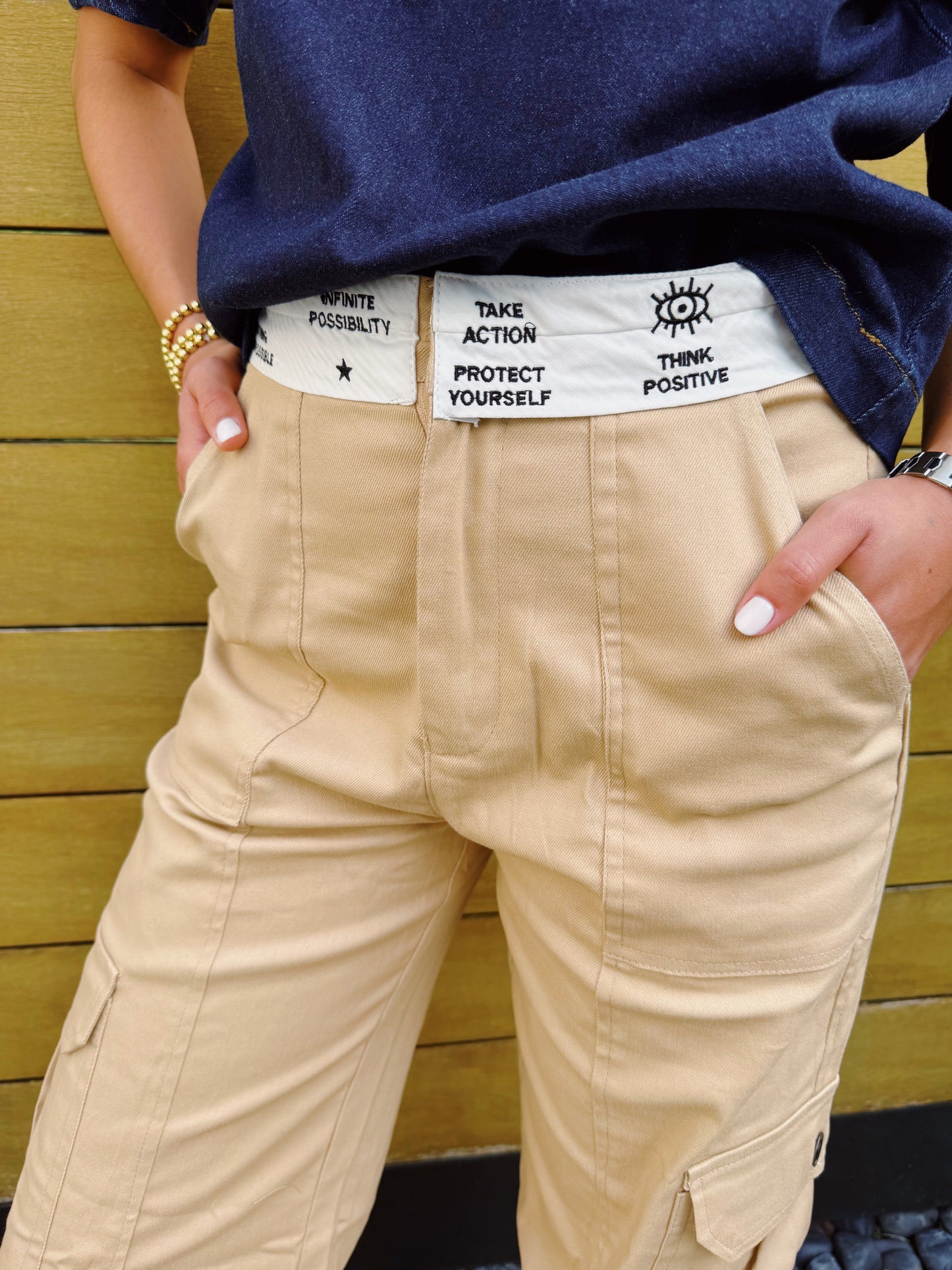 Flap Over Cargo Pants