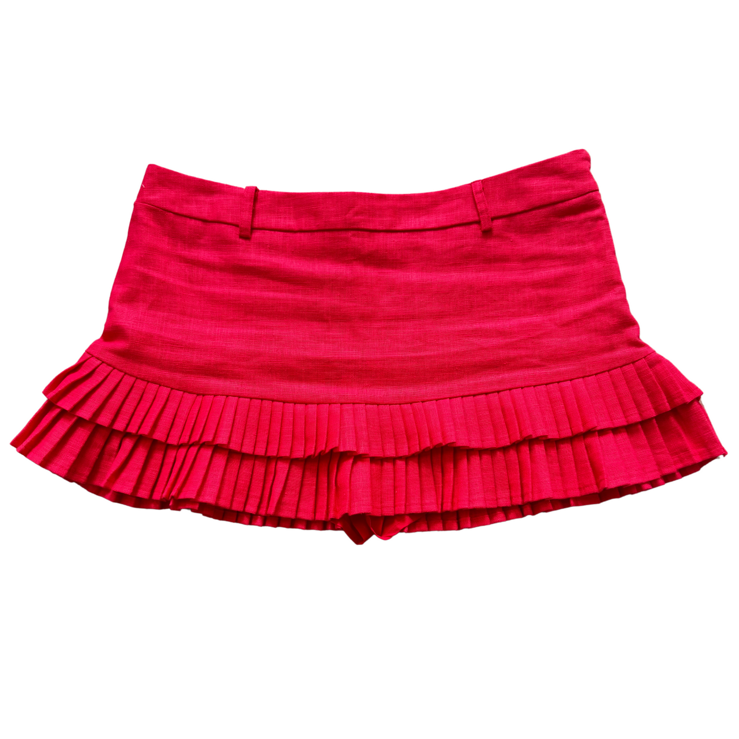 The Scarlet Ruffle Mini Skort