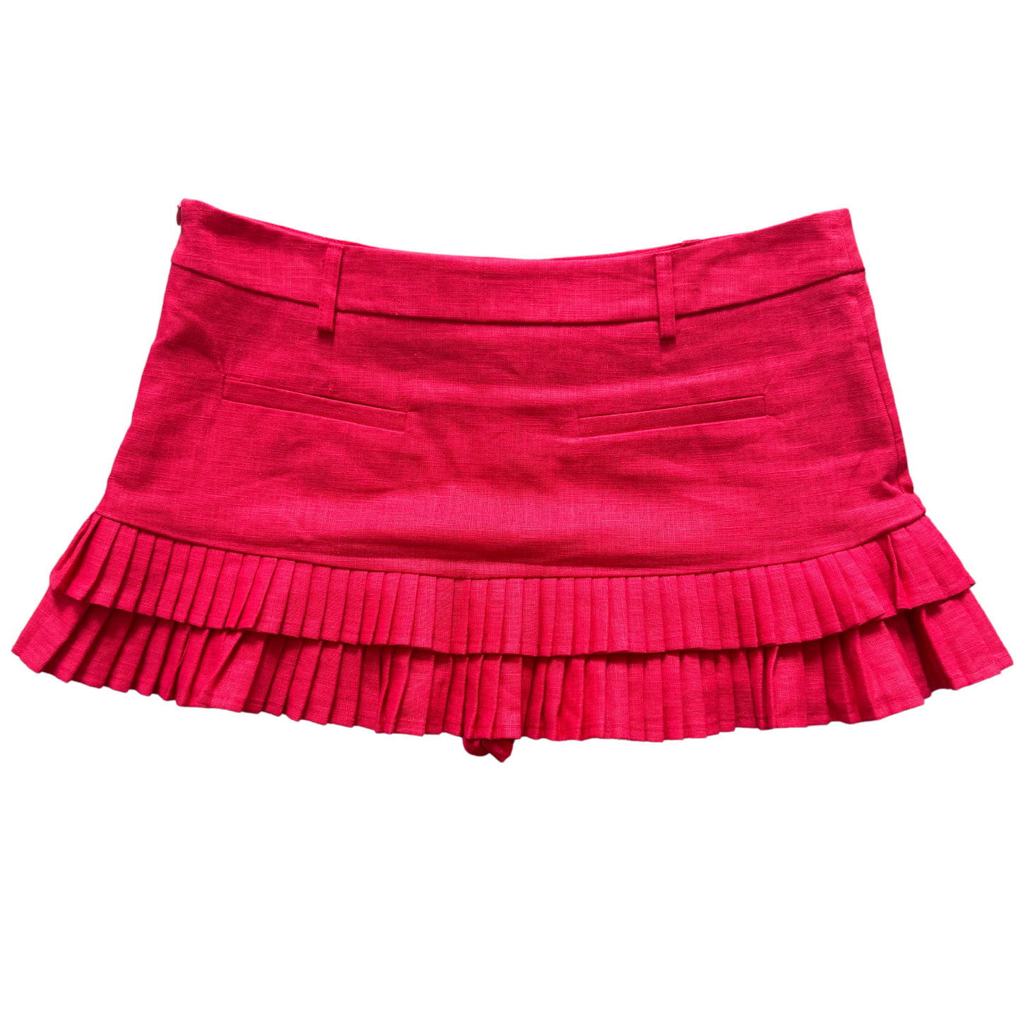 The Scarlet Ruffle Mini Skort