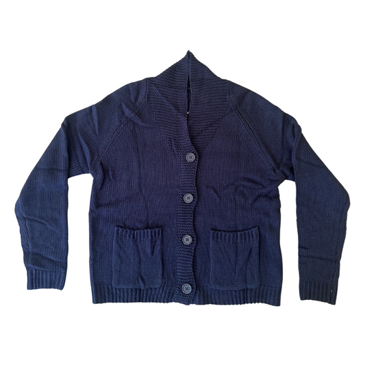 The Navy Lobster Cardigan