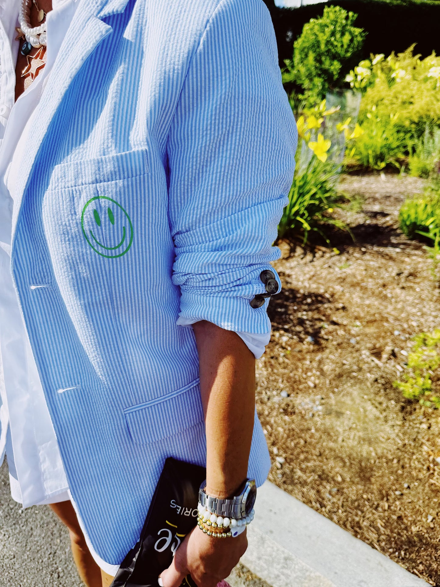 The Custom Seersucker Smile Jacket