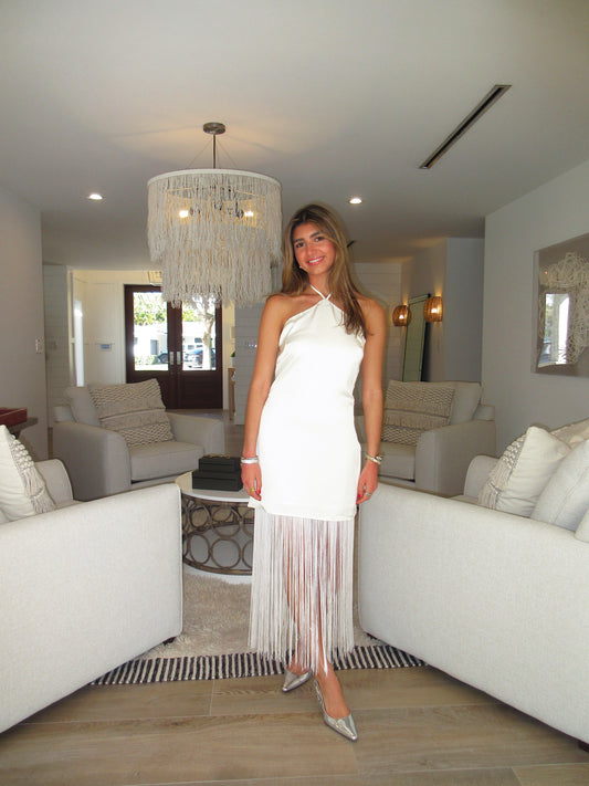 The Afterglow Fringe Dress