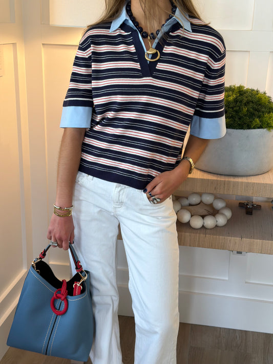 The Upscale Polo Pullover