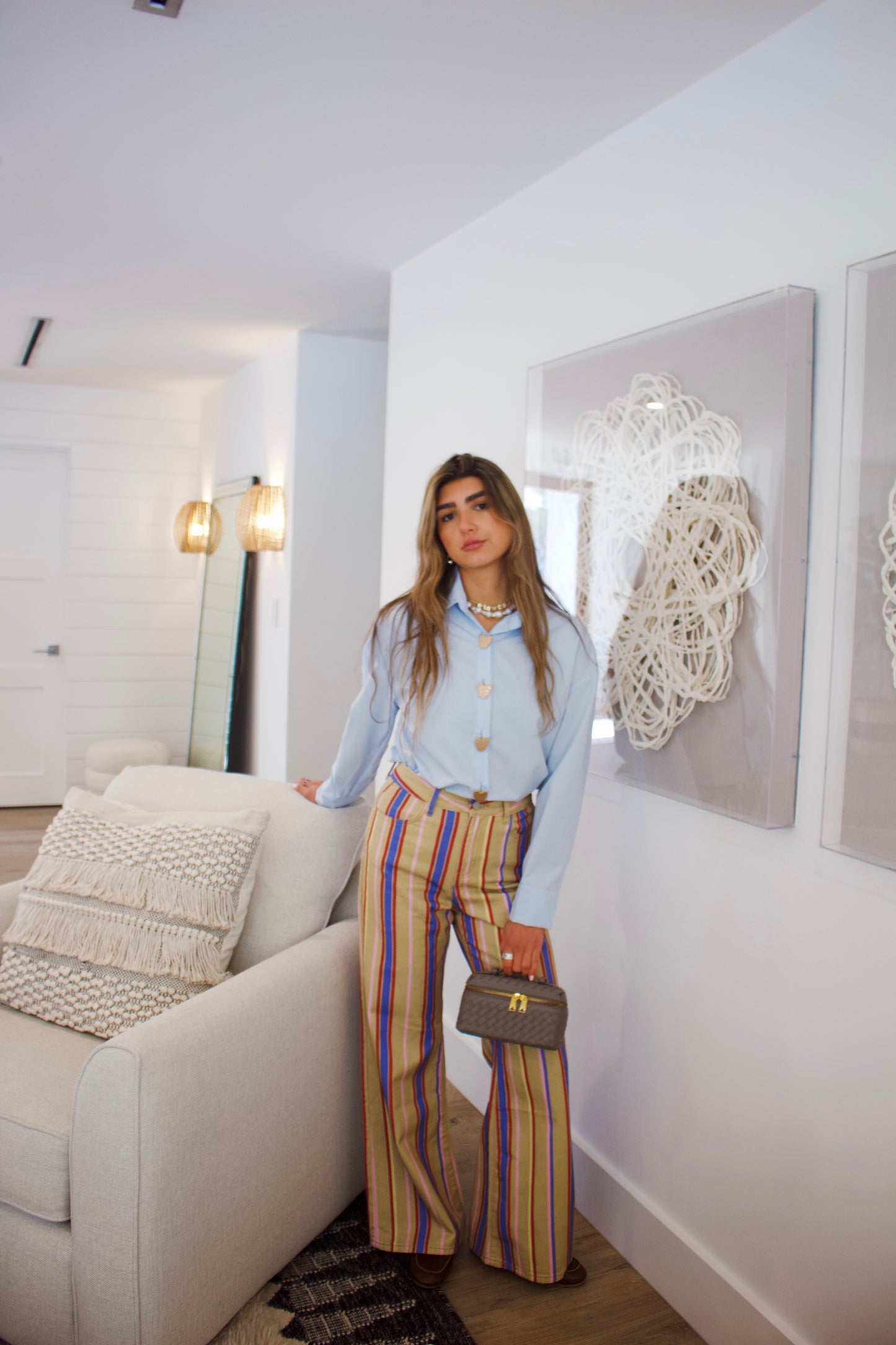 The Strada Stripe Pant