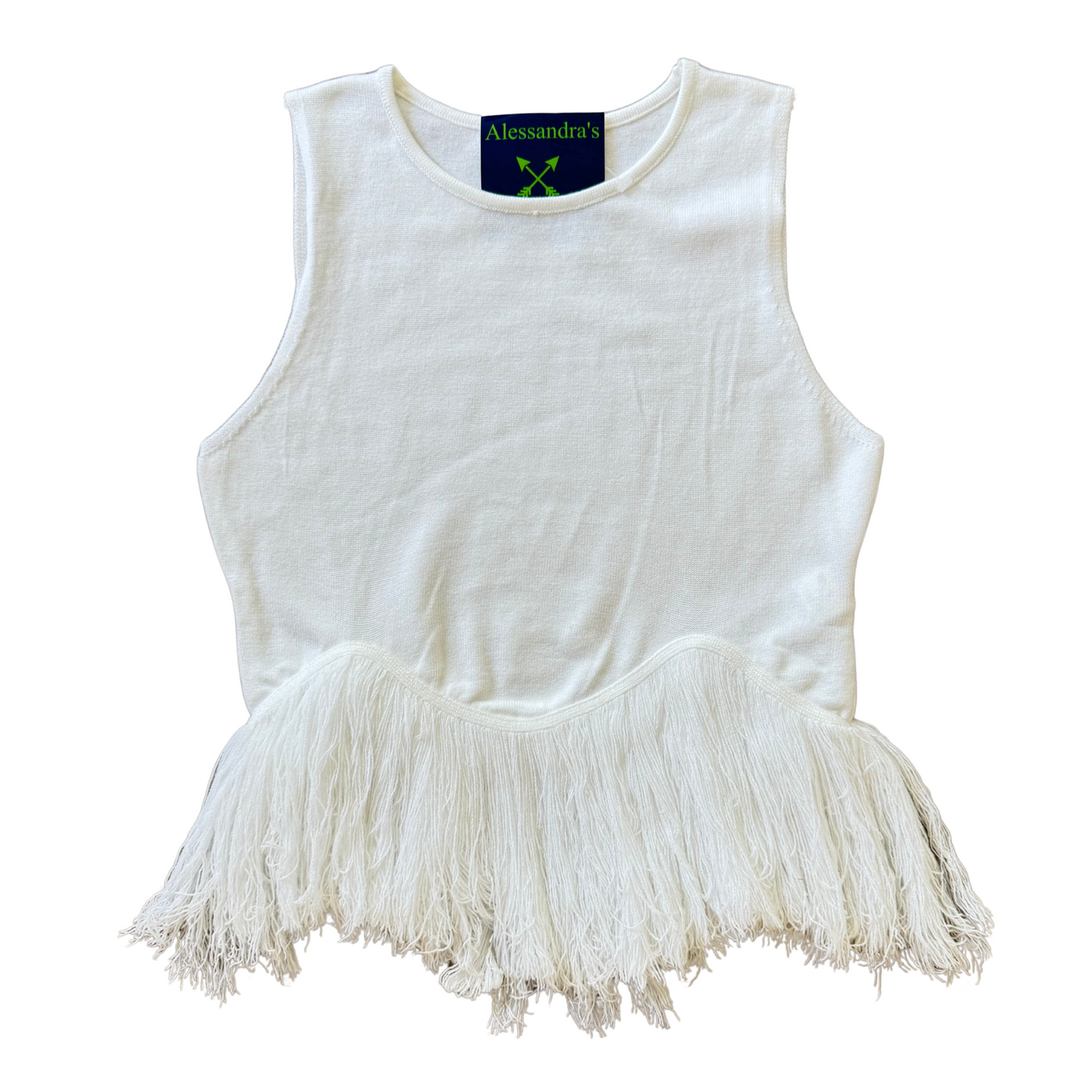The Fringe Delight Sleeveless Knit