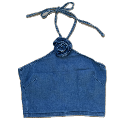The Rosie Denim Halter