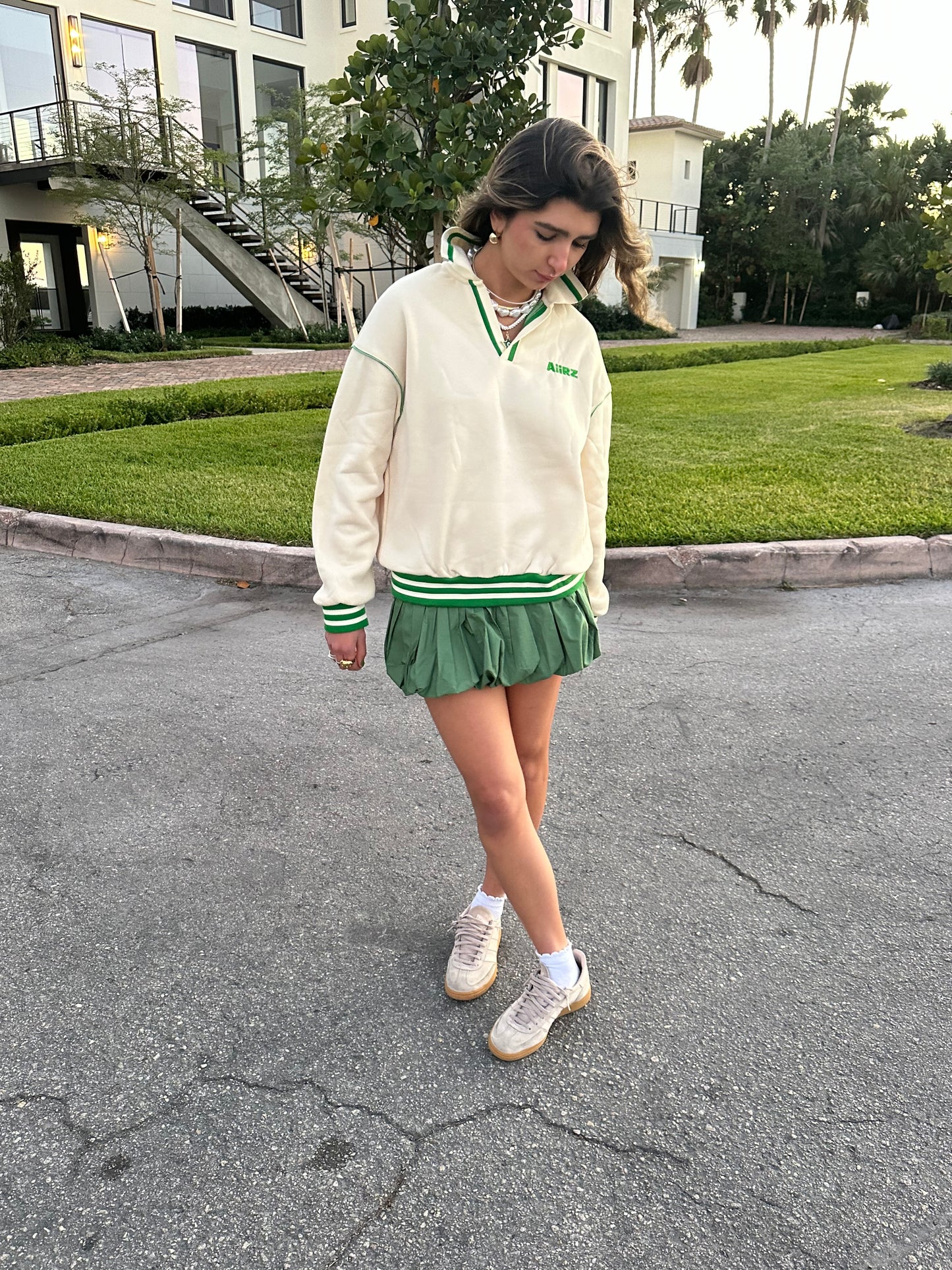 The Pea Pod Puff Skirt