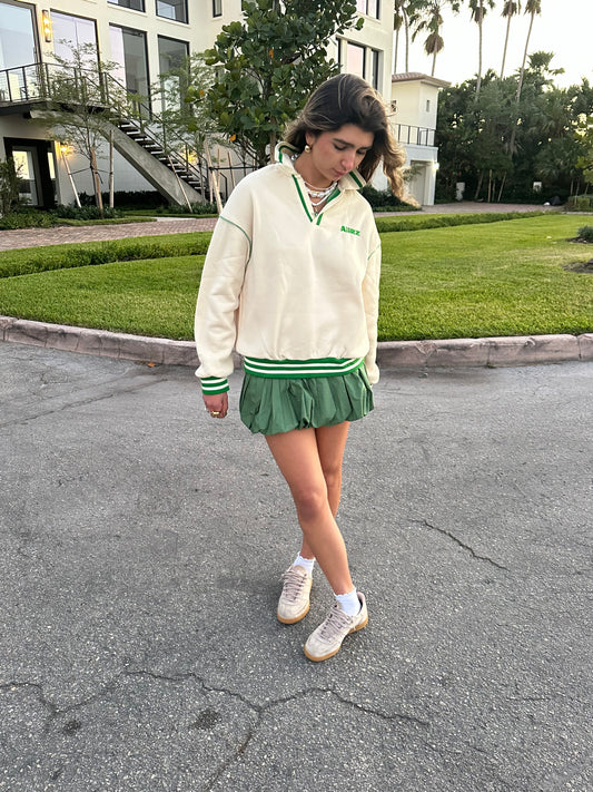 The Pea Pod Puff Skirt