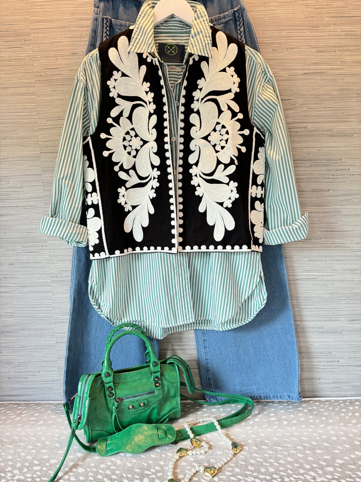 The Milano Embroidered Vest