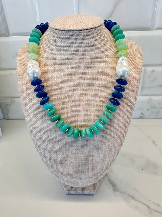 The Seabreeze beaded necklace