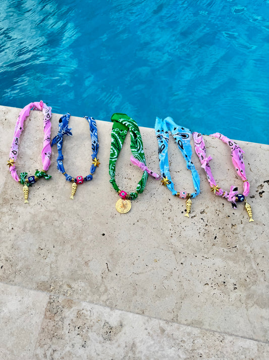 The Charming Bandana Necklace