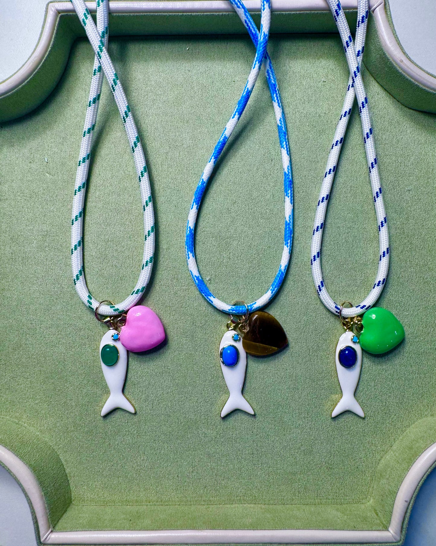 The Marine Love Fish Necklace