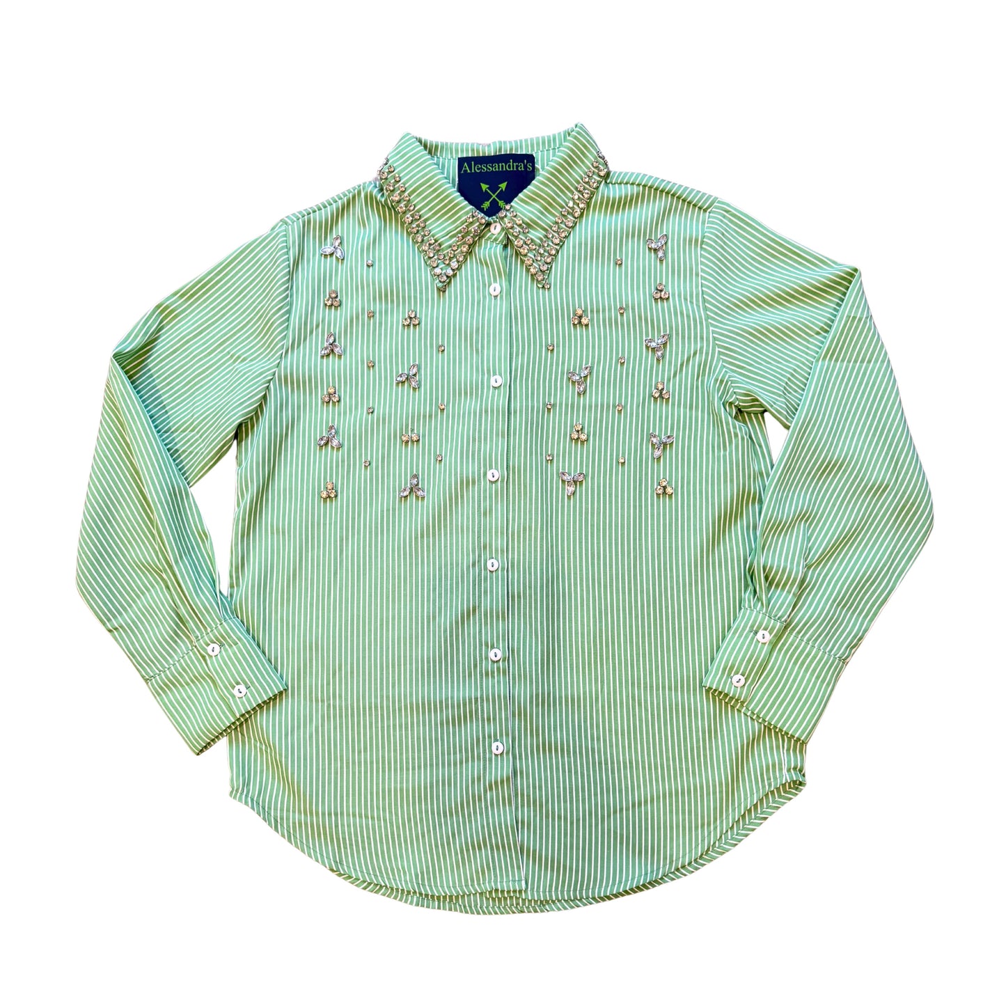 The Green Gleam Blouse