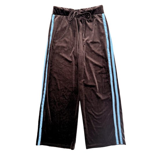 Velour Stripe Track Pants
