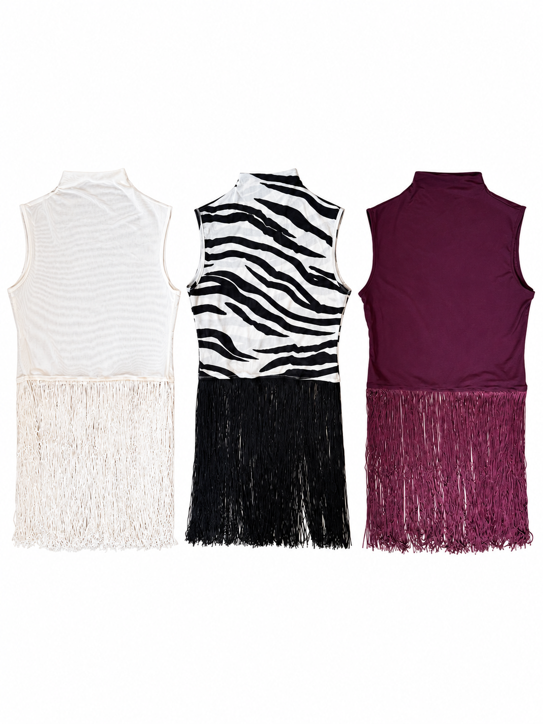 The Sway Fringe Top - Ivory