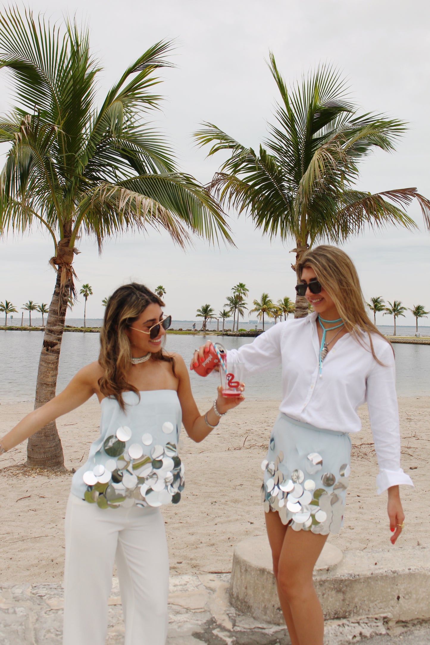 The Mirrorball Mini Skirt