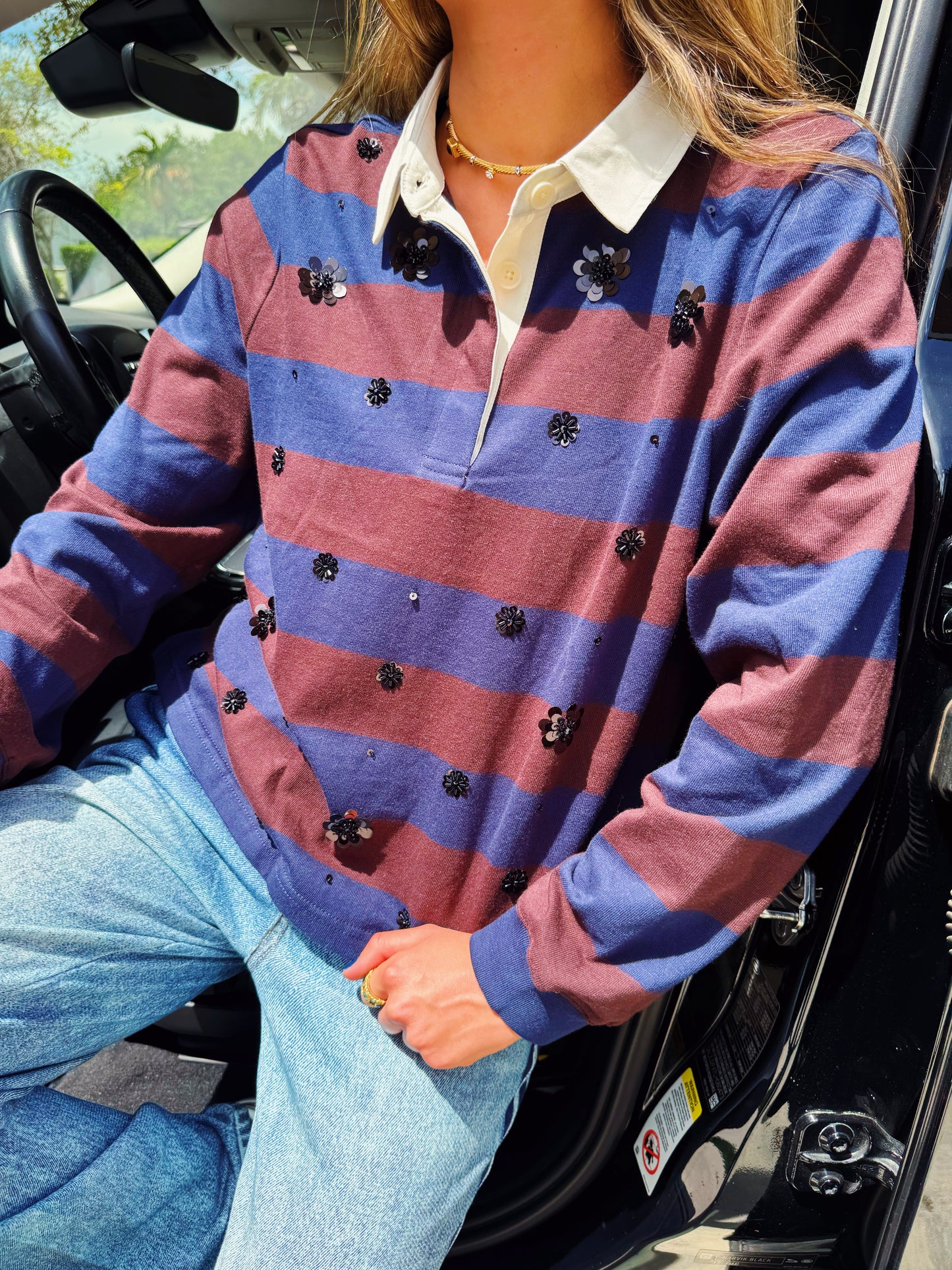 The Varsity Bloom Polo