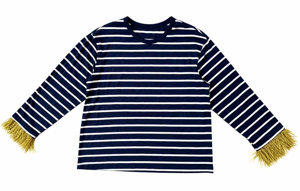 The Mariner Feather Cuff T-Shirt