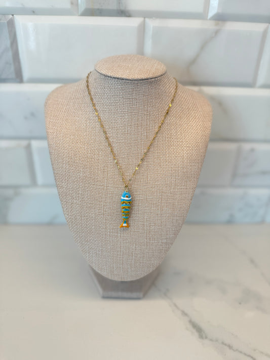 The Scale Fin Necklace