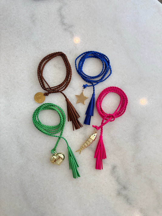 The Suede Wrap Necklace