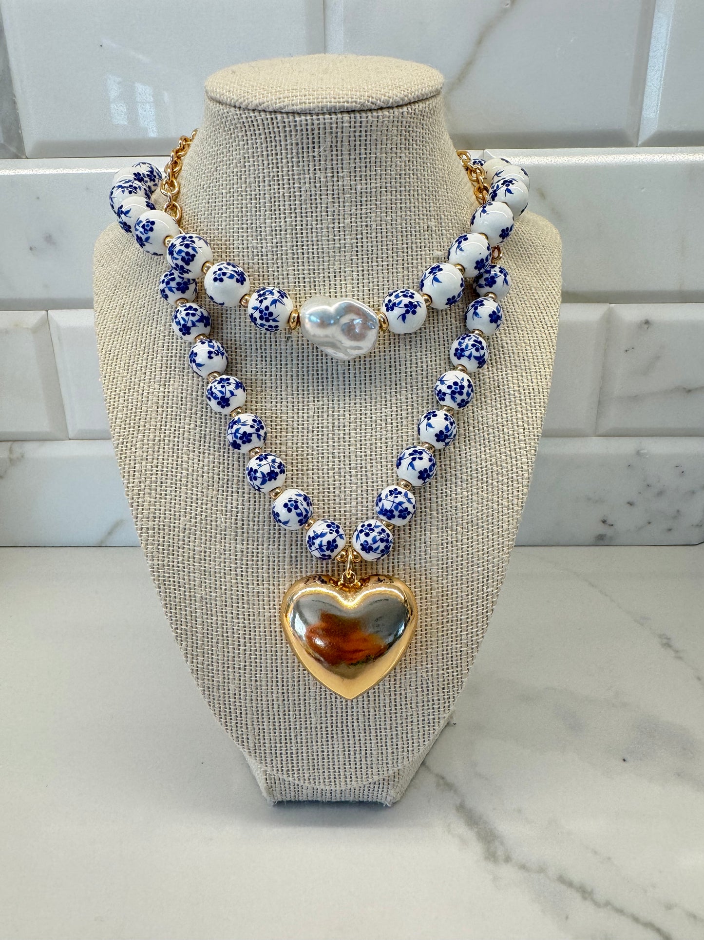 The Porcelain Single Pearl Necklace