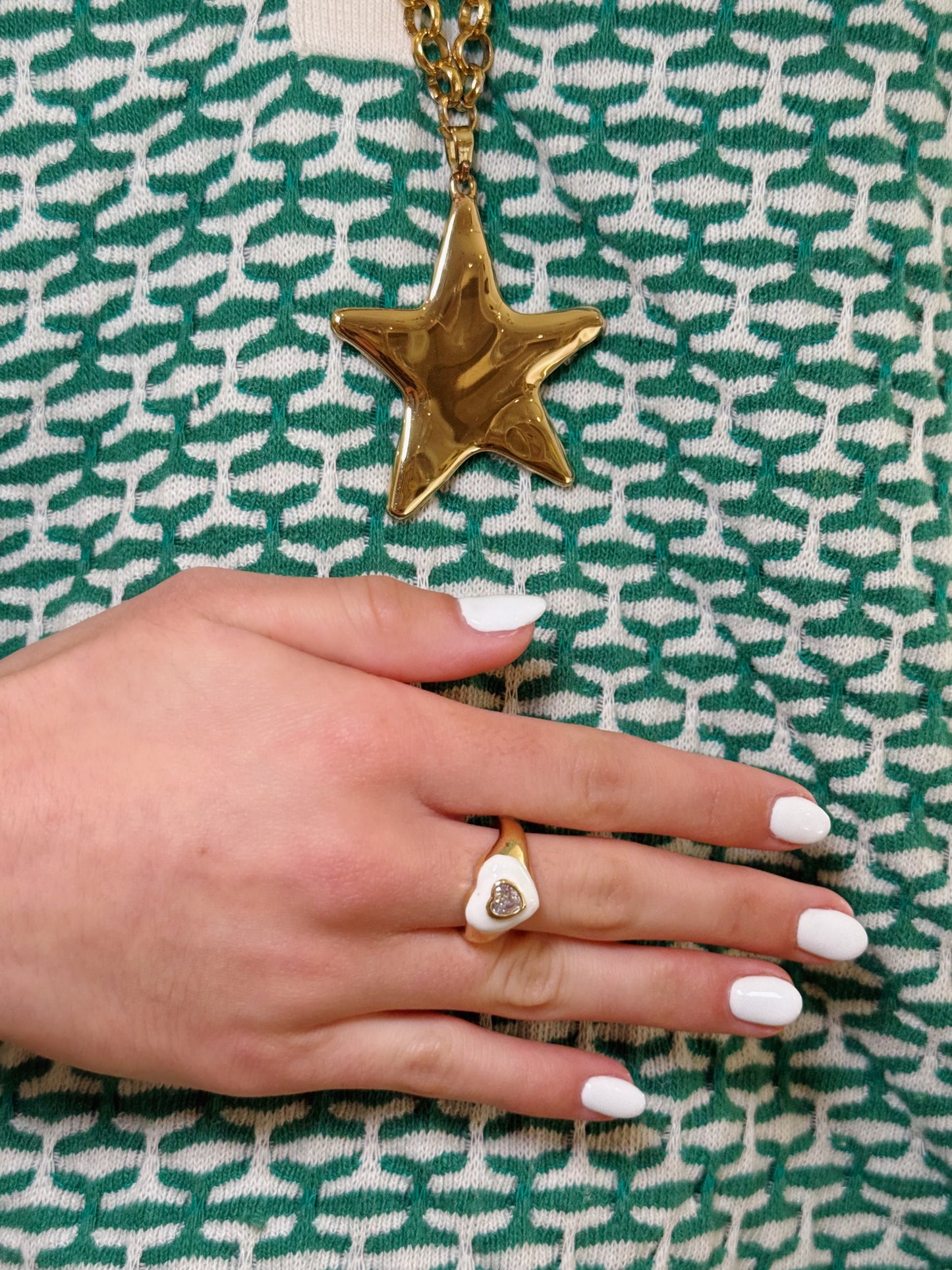 The Sweetheart Sparkle Ring