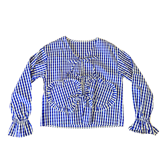 The Gingham Heart Top