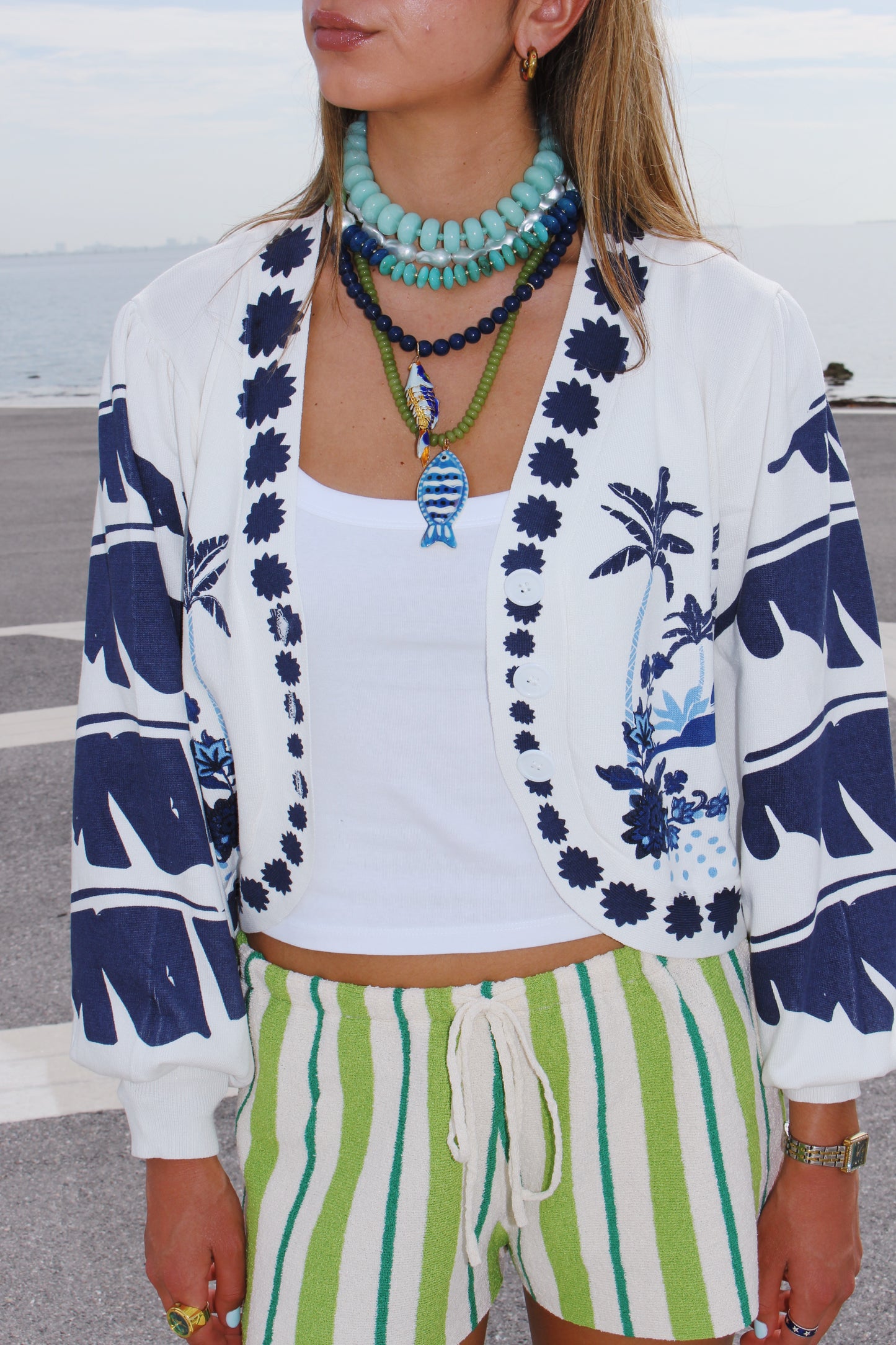 The Palm Harbor Knit Jacket