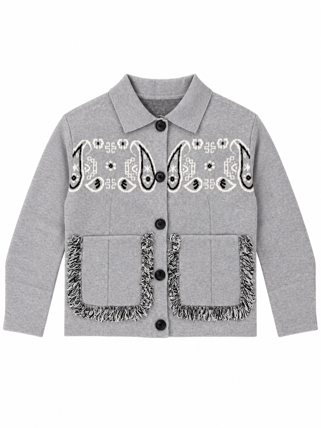 The Grey Western Wim Cardi