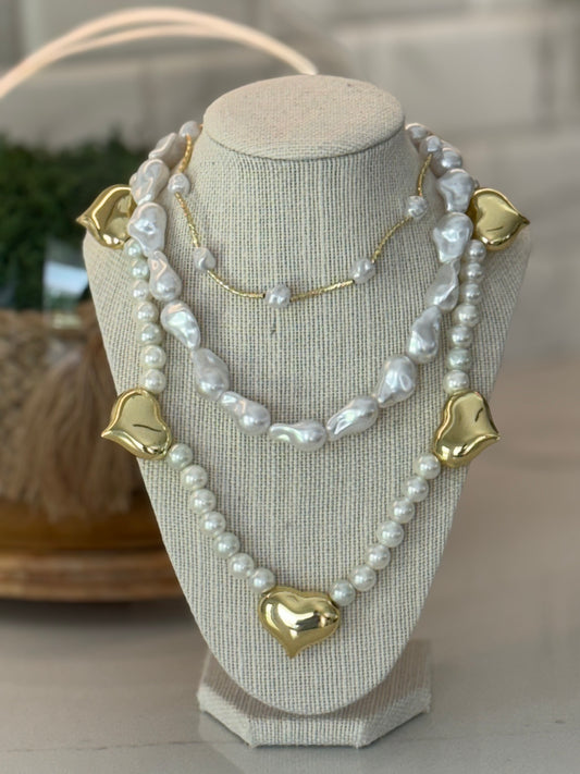 Long Pearl Carmie Necklace