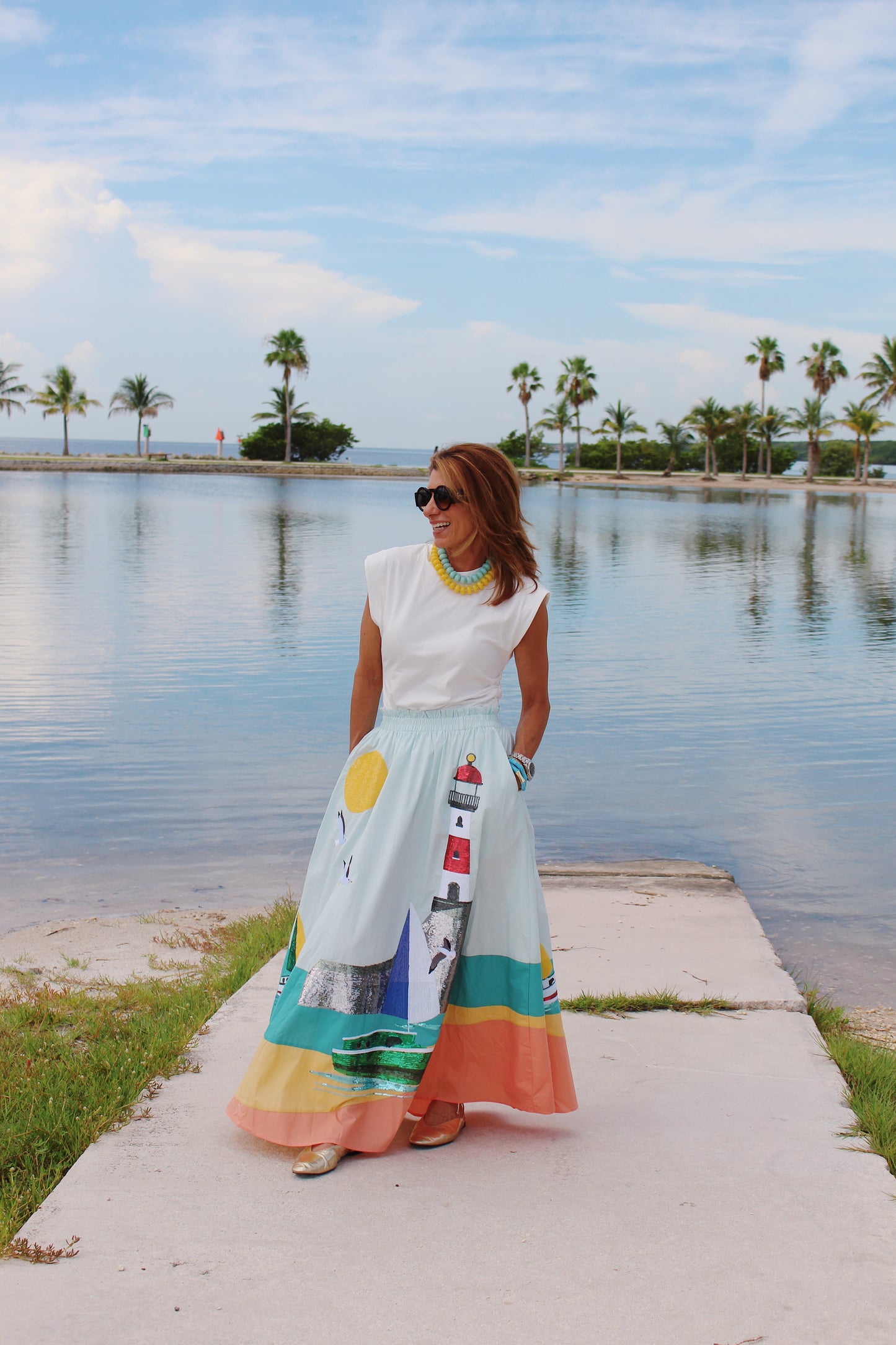 Queen of Sparkles Lighthouse Skirt