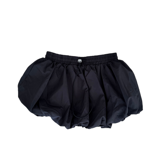 Black Mini Bubble Skirt