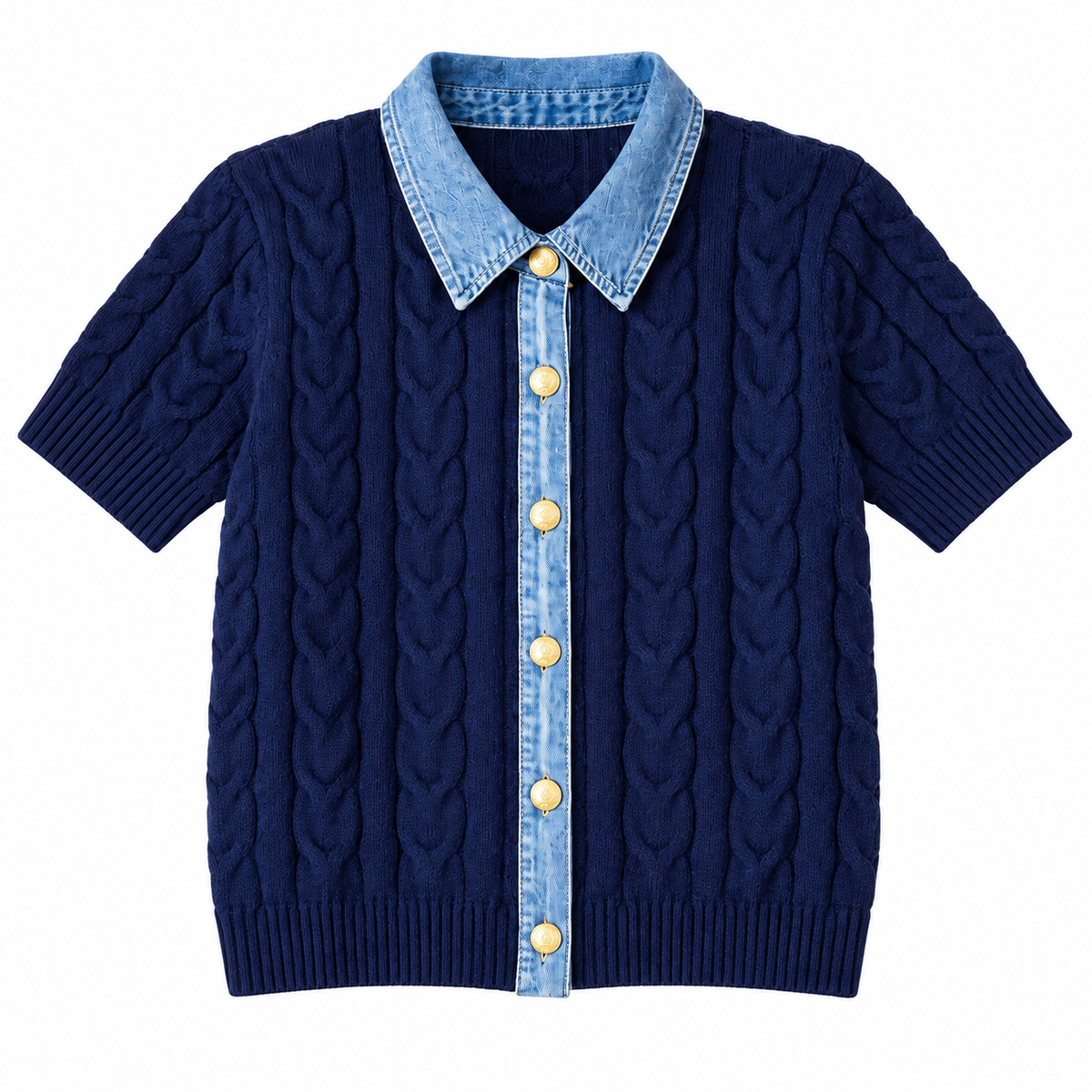 The Navy After Class Cardigan
