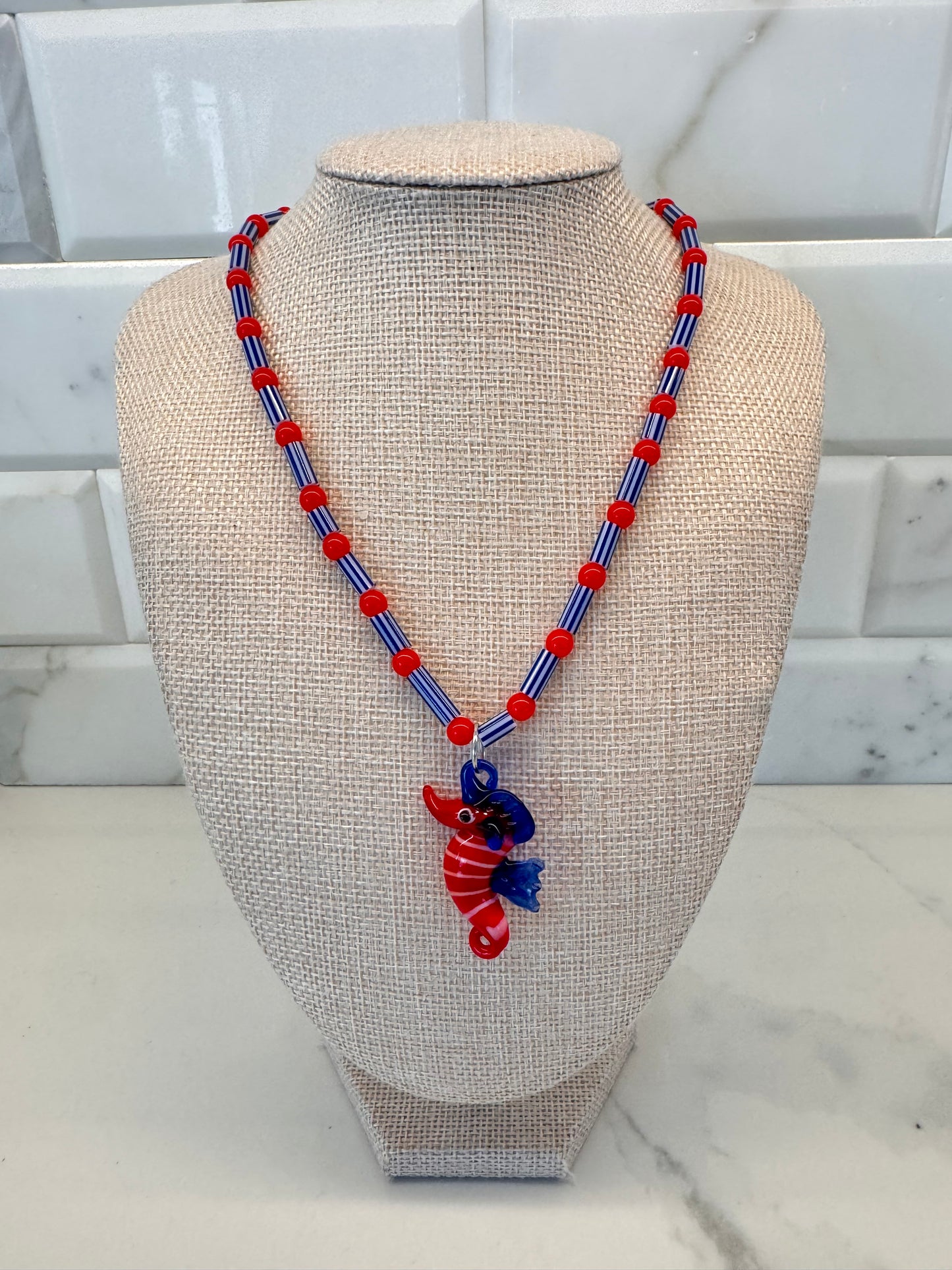The Glass Clown Fish Necklace