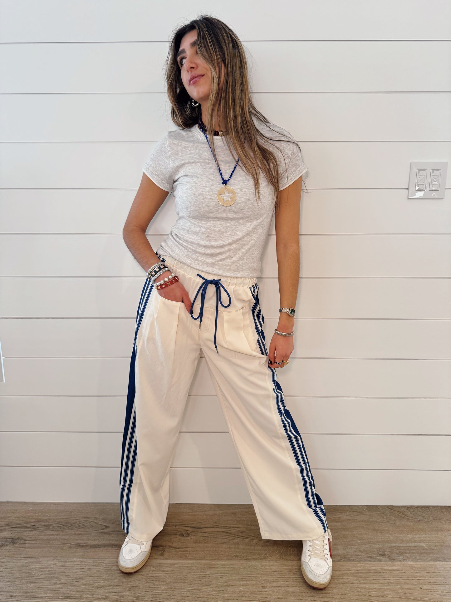 Varsity Stripe Track Pants