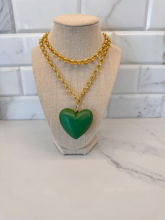 The Palm Heart Necklace