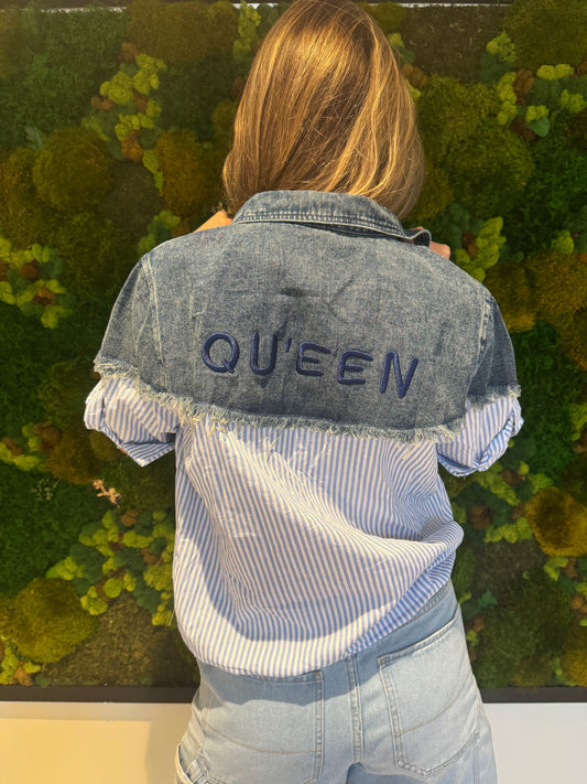 The Queen Button-Up