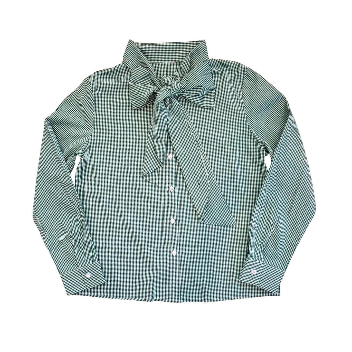 The Alessandra Green Blouse