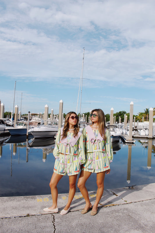 Queen of Sparkles Sailboat Shorts
