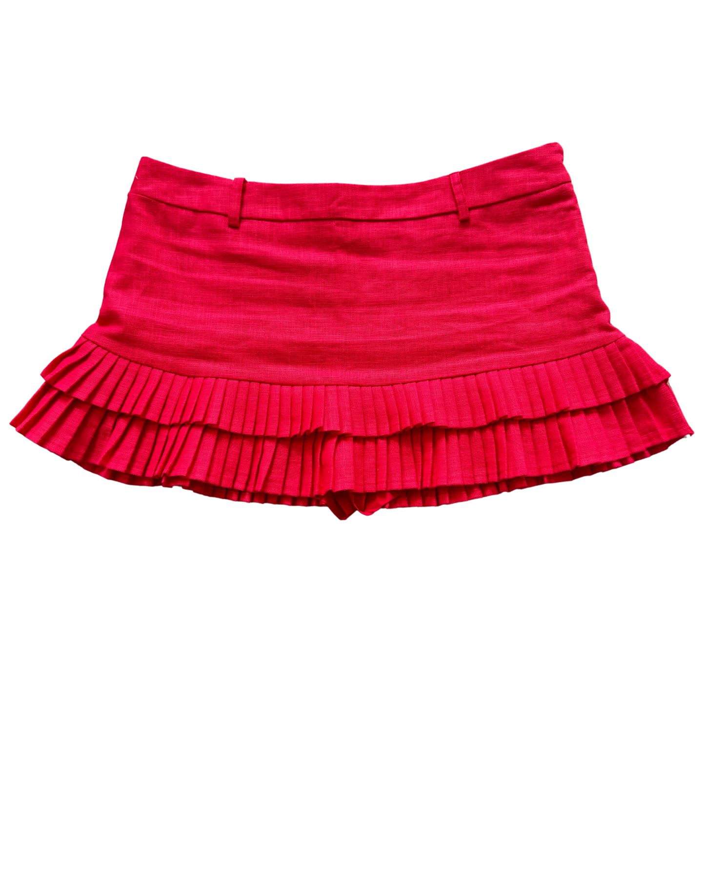 The Scarlet Ruffle Mini Skort