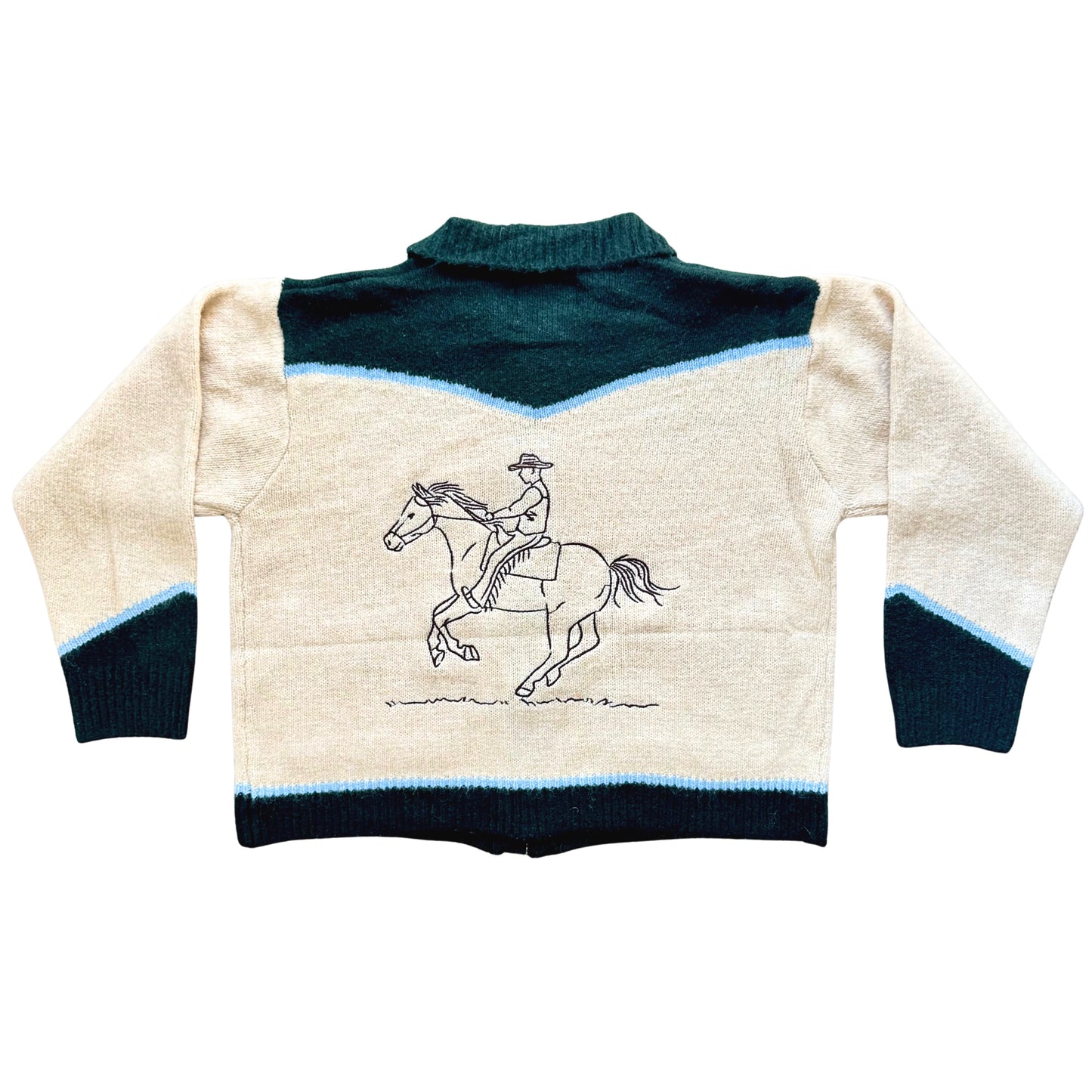 Rodeo Rider Zip Cardigan