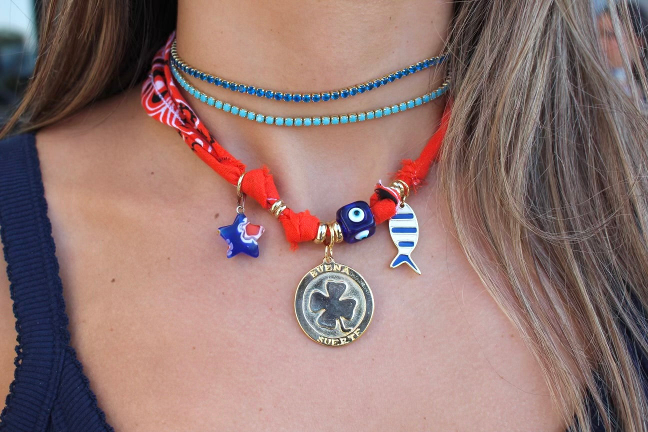 The Charming Bandana Necklace