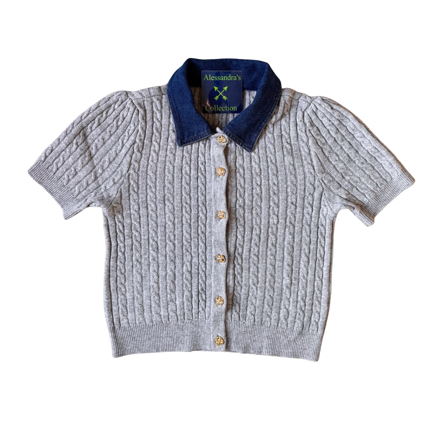 The Uptown Cable Knit Cardigan