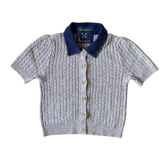 The Uptown Cable Knit Cardigan