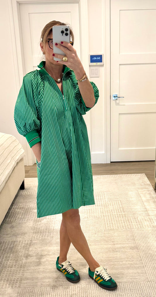 The Sutton Harbor Green Dress