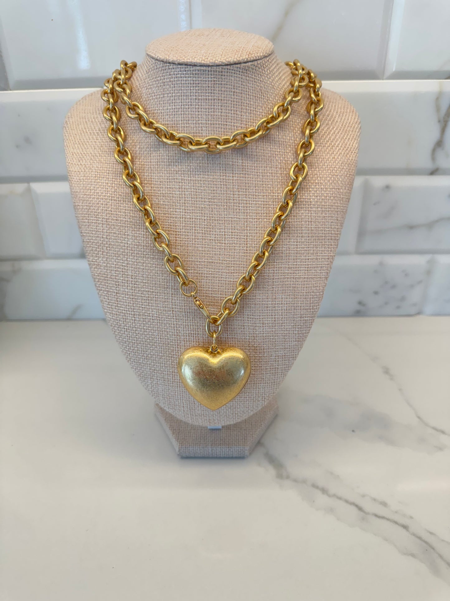 The Heart of Gold Necklace