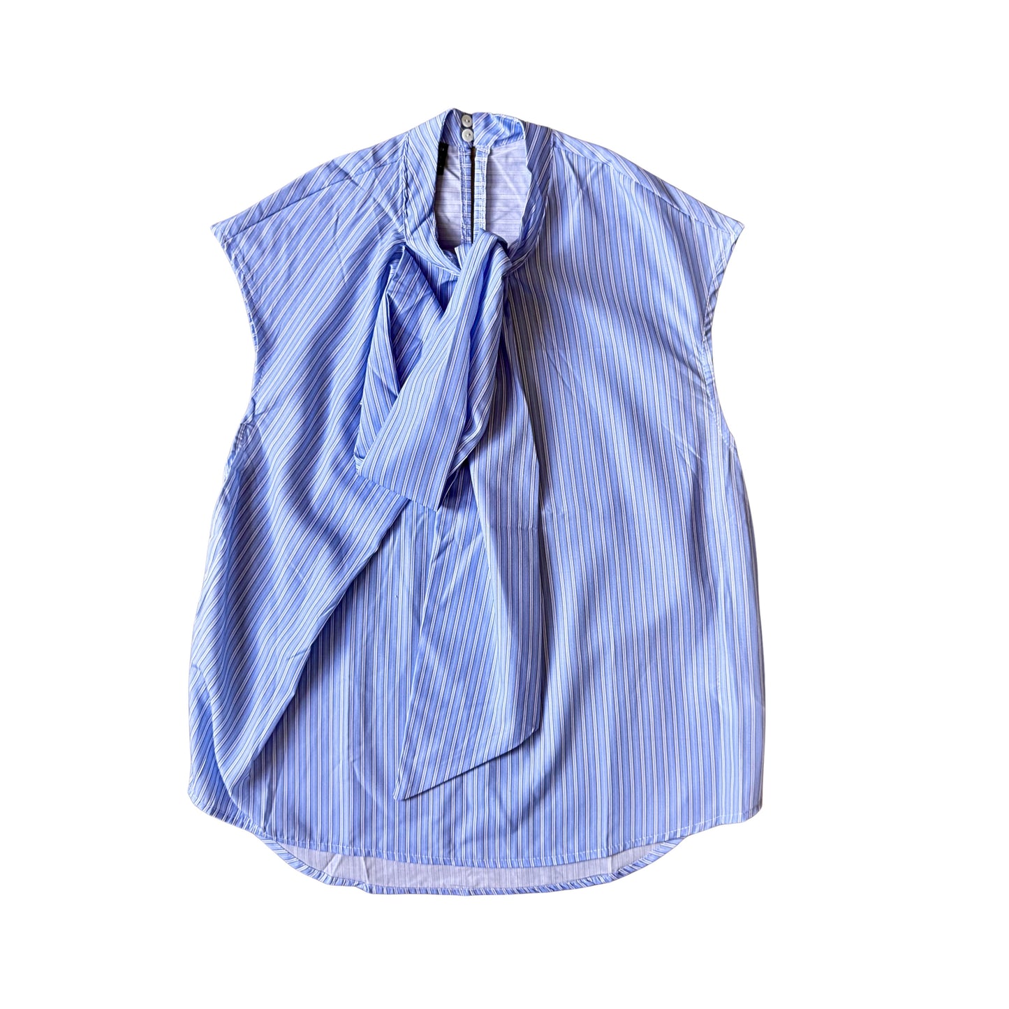 The Blue Pinstripe Marine Blouse