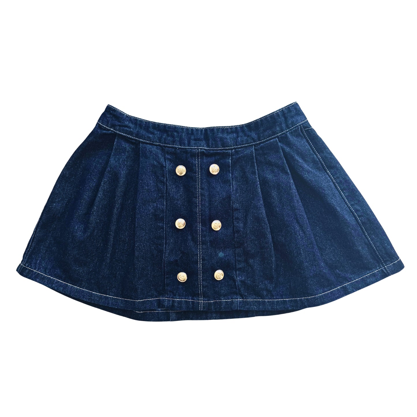 The Marina Military Pleated Skirt